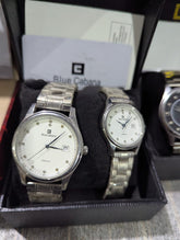 Blue Cabana Diamond Edition couple watch ⌚