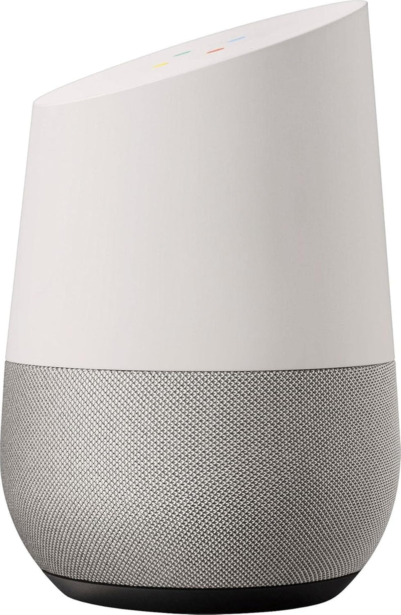 Google Home White Slate One Size Smart Speaker Google Assistant