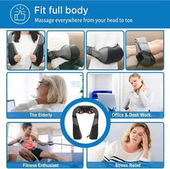 RENPHO Back Neck Massager with Heat, Shiatsu Shoulder Massager Kneading Massage