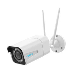 Relink rlc 511w wired and wifi outdoor camera with ir night vision 4× optical zoom box pack with complete accessories
