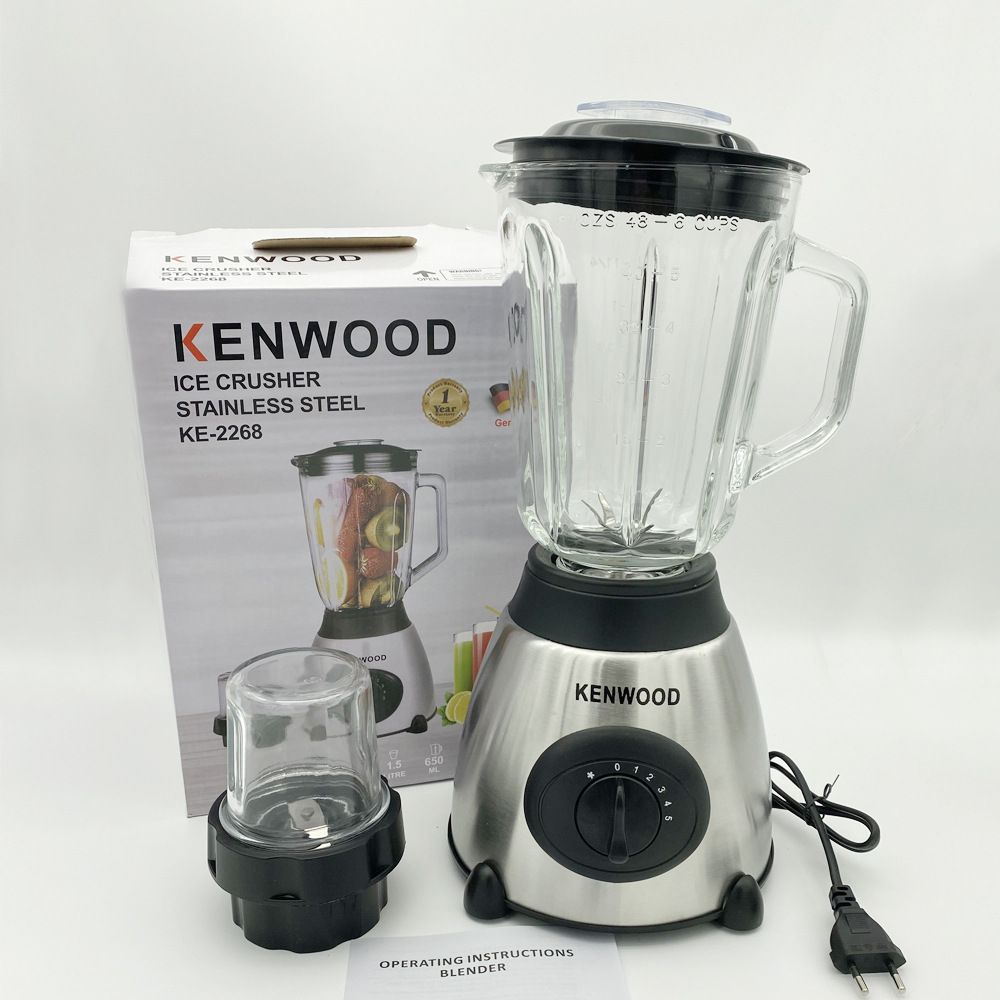 Kenwood 2 in 1 Juicer set, Juicer shakes jug and spice grinder, very powerful machine